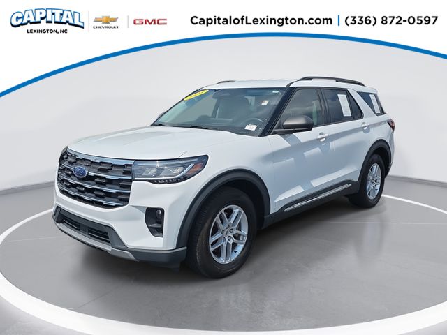 Oxford White 2025 Ford Explorer SUV / Crossover Rear-Wheel Drive Automatic
