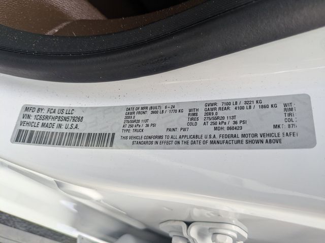 Used 2025 White Ram Limited image 39