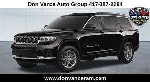 Diamond Black Crystal Pearlcoat 2023 Jeep Grand Cherokee L Limited 4WD SUV / Crossover Four-Wheel Drive 8-Speed Automatic