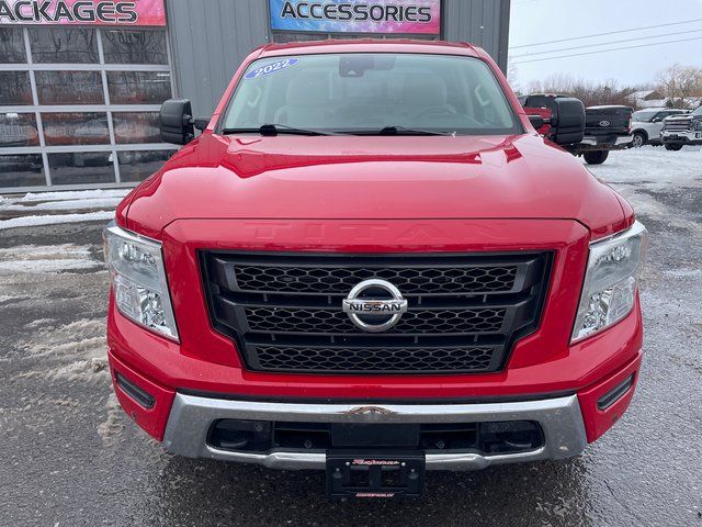 2022 Nissan Titan SV - Red Alert exterior view 2