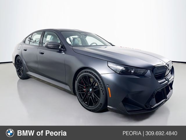 Frozen Deep Gray Metallic 2026 BMW M5 Sedan All-Wheel Drive 8-Speed Automatic
