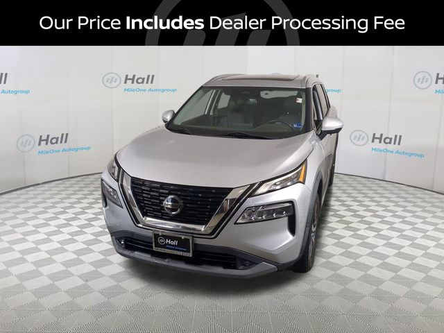Brilliant Silver Metallic 2021 Nissan Rogue SUV / Crossover All-Wheel Drive Continuously Variable Transmission