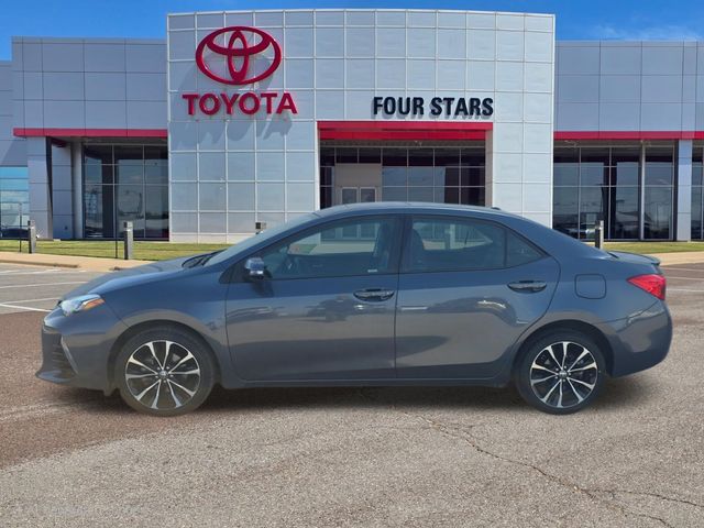 Slate Metallic 2018 Toyota Corolla XSE Sedan Front-Wheel Drive Continuously Variable Transmission