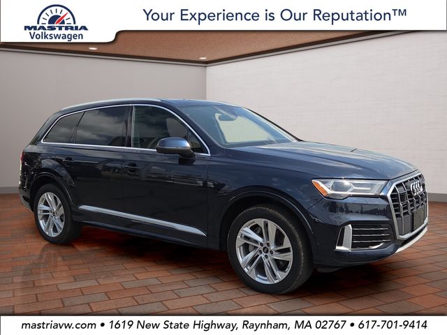Blue Metallic 2023 Audi Q7 SUV / Crossover All-Wheel Drive 8-Speed Automatic