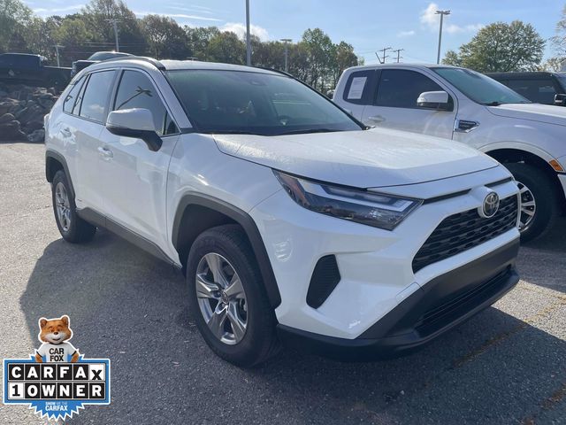 Ice Cap 2025 Toyota RAV4 Hybrid XLE AWD SUV / Crossover All-Wheel Drive Continuously Variable Transmission