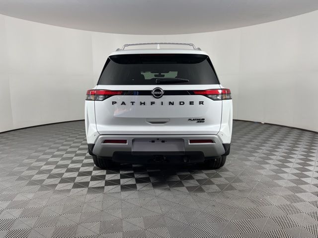 2025 Everest White Pearl Tricoat Nissan Pathfinder Platinum 4X4 SUV