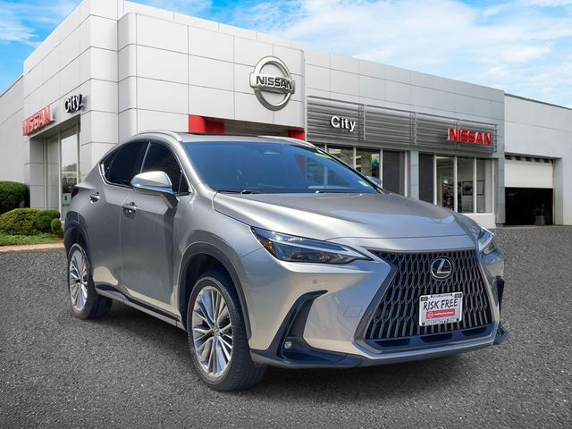 Silver 2022 Lexus NX Hybrid 350h Premium AWD SUV / Crossover All-Wheel Drive Continuously Variable Transmission