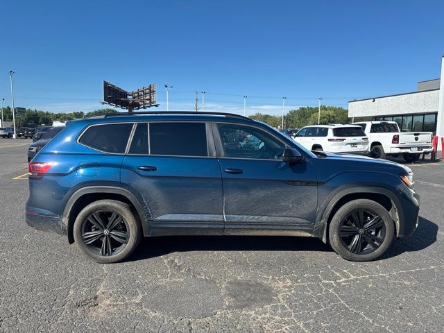 2023 Tourmaline Blue Metallic Volkswagen Atlas 3.6L V6 SEL R-Line AWD SUV