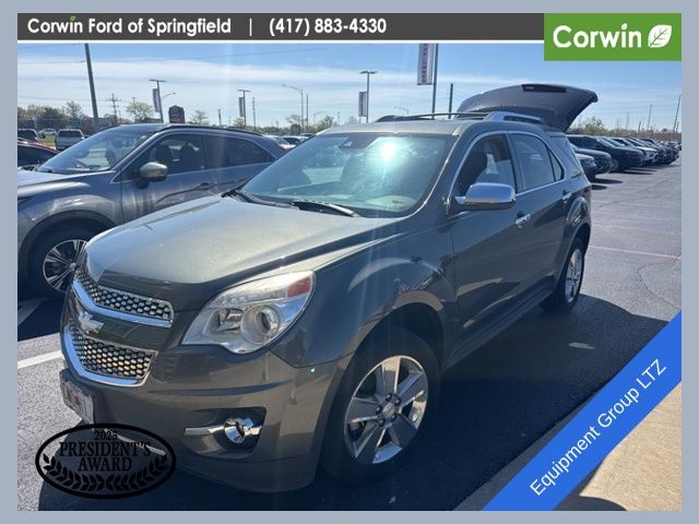 Gray (Steel Green Metallic) 2013 Chevrolet Equinox LTZ FWD SUV / Crossover Front-Wheel Drive 6-Speed Automatic Overdrive