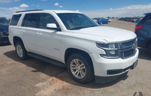 Summit White 2016 Chevrolet Tahoe LS 4WD SUV / Crossover Four-Wheel Drive 6-Speed Automatic Overdrive