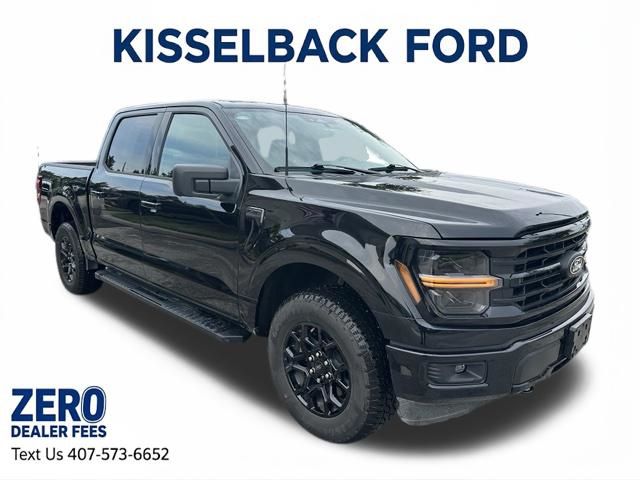 Agate Black Metallic 2025 Ford F-150 Pickup Truck Four-Wheel Drive Automatic