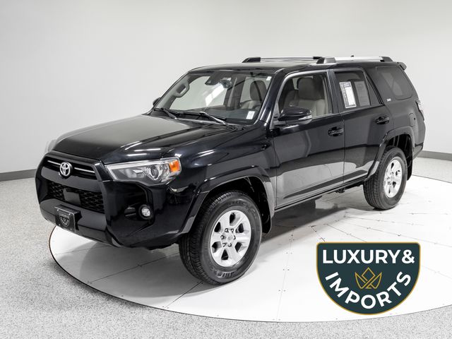 Midnight Black Metallic 2022 Toyota 4Runner SR5 Premium 4WD SUV / Crossover Four-Wheel Drive 5-Speed Automatic