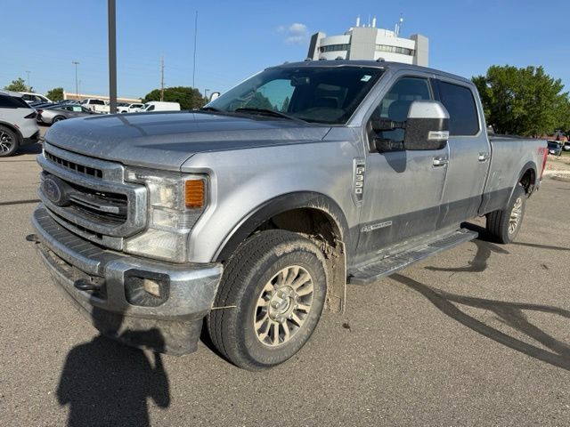2020 Iconic Silver Metallic Ford Super Duty F-350 SRW Lariat 4X4 Truck