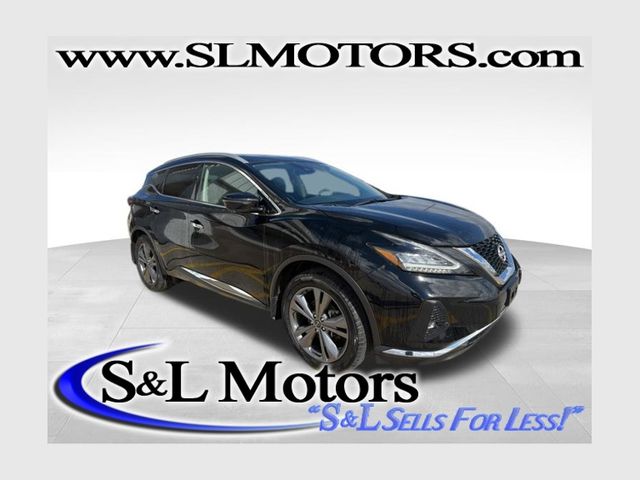Super Black 2024 Nissan Murano Platinum AWD SUV / Crossover All-Wheel Drive Continuously Variable Transmission