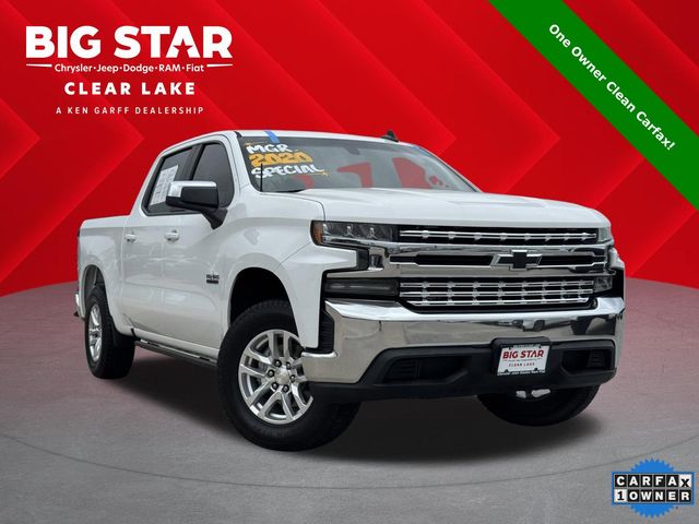 2020 Chevrolet Silverado 1500 LT White at Classic Elite Chevrolet Sugar Land