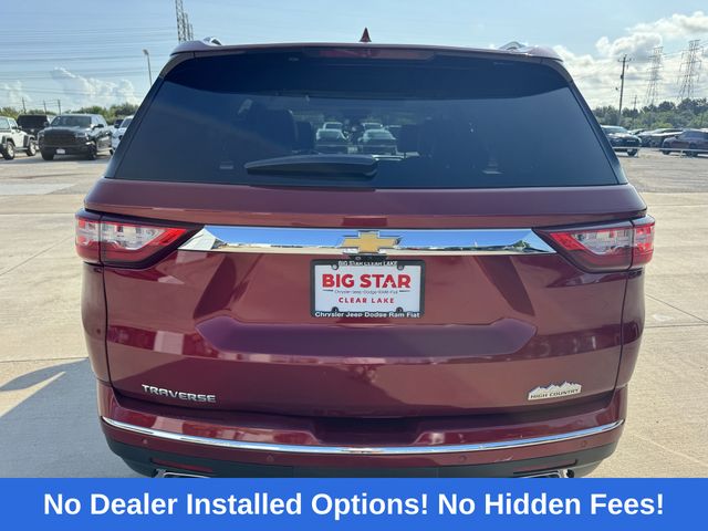 2020 Chevrolet Traverse High Country Red at Monument Chevrolet
