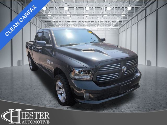 Gray (Maximum Steel Metallic Clearcoat) 2013 RAM 1500 Pickup Truck Four-Wheel Drive 8-Speed Automatic