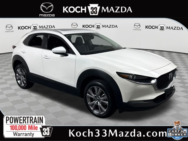 Snowflake White Pearl Mica 2023 Mazda CX-30 2.5 S Premium AWD SUV / Crossover All-Wheel Drive 6-Speed Automatic
