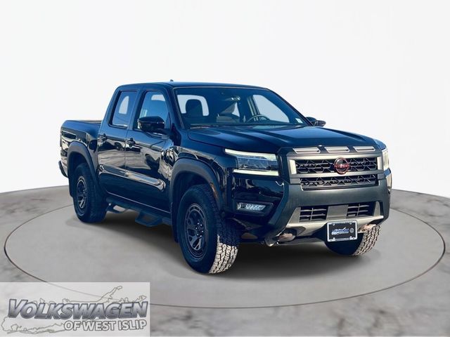 Super Black 2025 Nissan Frontier Pickup Truck Four-Wheel Drive 9-Speed Automatic Overdrive