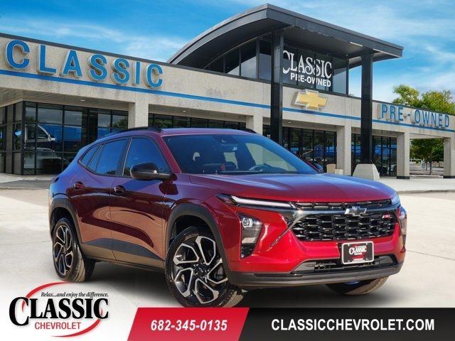 Red (Crimson Metallic) 2024 Chevrolet Trax RS with 2RS FWD SUV / Crossover Front-Wheel Drive 6-Speed Automatic