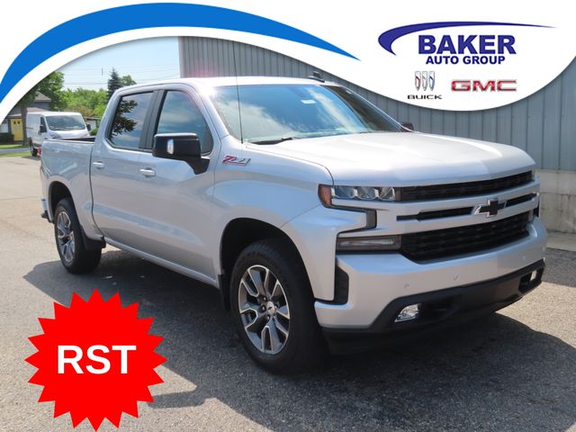 Silver Ice Metallic 2019 Chevrolet Silverado 1500 Pickup Truck Four-Wheel Drive 8-Speed Automatic