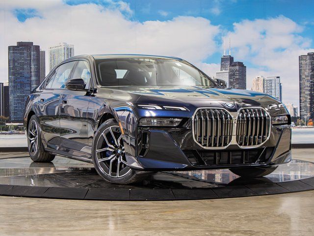 Carbon Black Metallic 2026 BMW 7 Series 750e xDrive Sedan All-Wheel Drive 8-Speed Automatic