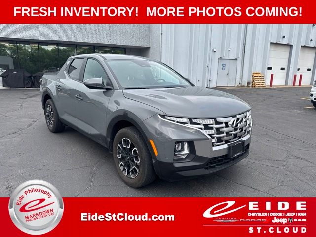 Hampton Gray 2023 Hyundai Santa Cruz Pickup Truck All-Wheel Drive 8-Speed Automatic