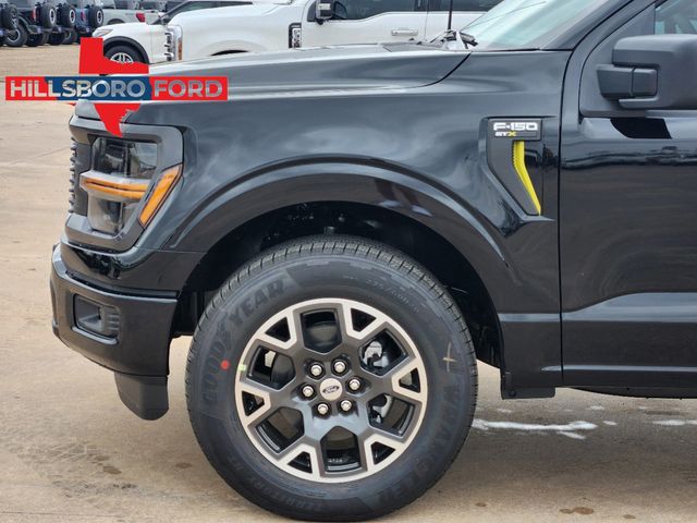 2024 Agate Black Metallic Ford F-150 STX RWD Truck