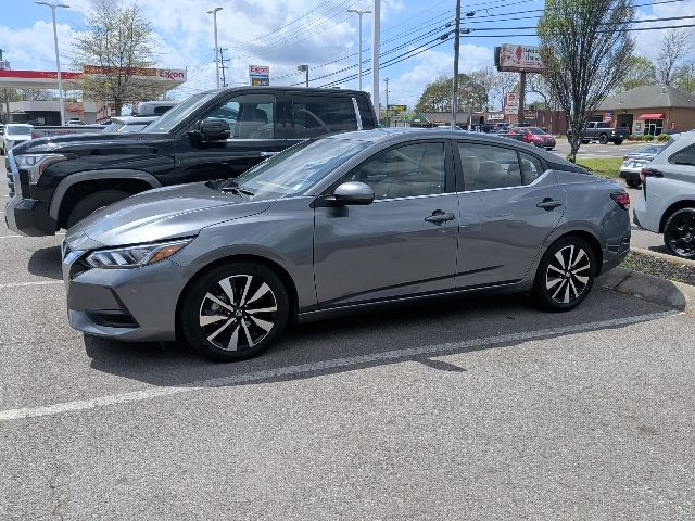 Gray (Gun Metallic) 2023 Nissan Sentra SV FWD Sedan Front-Wheel Drive Continuously Variable Transmission