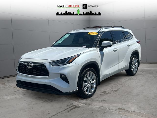 White (Wind Chill Pearl) 2023 Toyota Highlander Limited AWD SUV / Crossover All-Wheel Drive Automatic