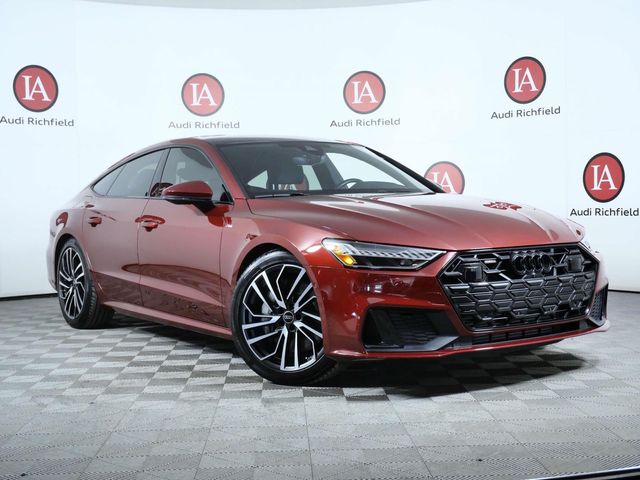 Grenadier Red Metallic 2024 Audi A7 Sedan All-Wheel Drive 7-Speed Automatic