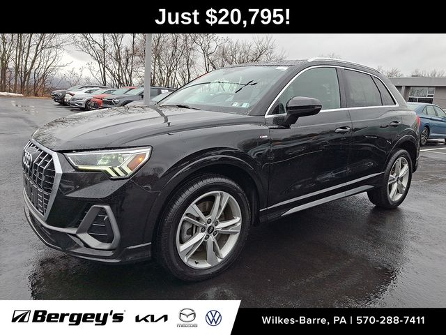 Black Metallic 2021 Audi Q3 quattro Premium Plus S Line 45 TFSI SUV / Crossover All-Wheel Drive 8-Speed Automatic
