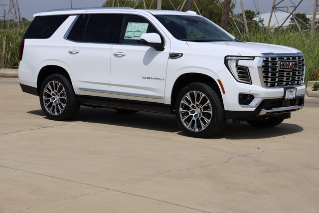 2026 GMC Yukon Denali White at Central Houston Nissan