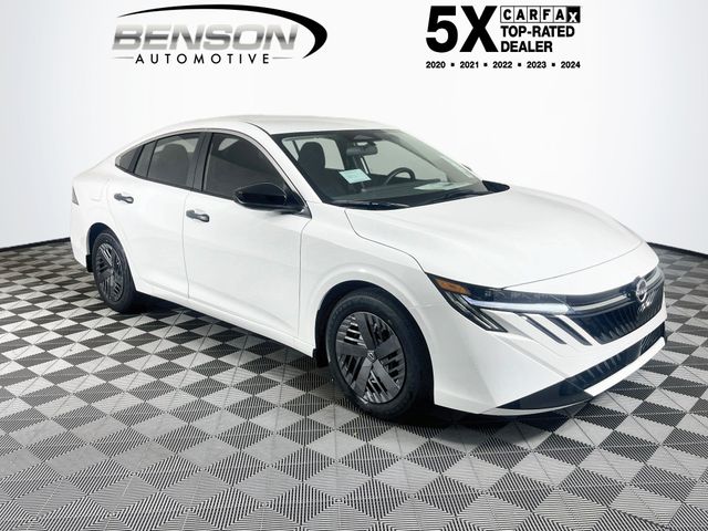 White (Fresh Powder) 2026 Nissan Sentra Sedan Front-Wheel Drive Continuously Variable Transmission