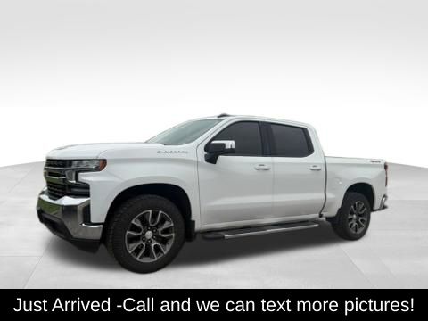 Summit White 2019 Chevrolet Silverado 1500 Pickup Truck Four-Wheel Drive 8-Speed Automatic
