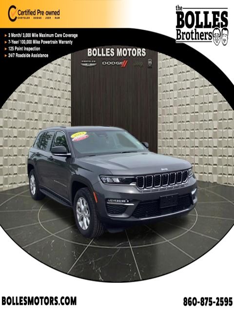 Baltic Gray Metallic Clearcoat 2023 Jeep Grand Cherokee SUV / Crossover Four-Wheel Drive 8-Speed Automatic