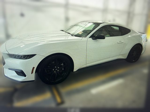 Oxford White 2025 Ford Mustang Coupe Rear-Wheel Drive Automatic
