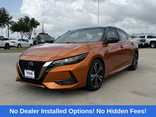 2022 Nissan Sentra SR Orange at North Houston Mitsubishi