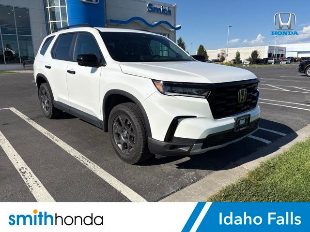 Platinum White Pearl 2025 Honda Pilot SUV / Crossover All-Wheel Drive Automatic