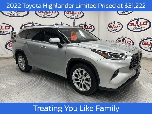Celestial Silver Metallic 2022 Toyota Highlander SUV / Crossover Front-Wheel Drive 8-Speed Automatic