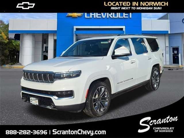 Bright White Clearcoat 2022 Jeep Grand Wagoneer Series III 4WD SUV / Crossover Four-Wheel Drive 8-Speed Automatic