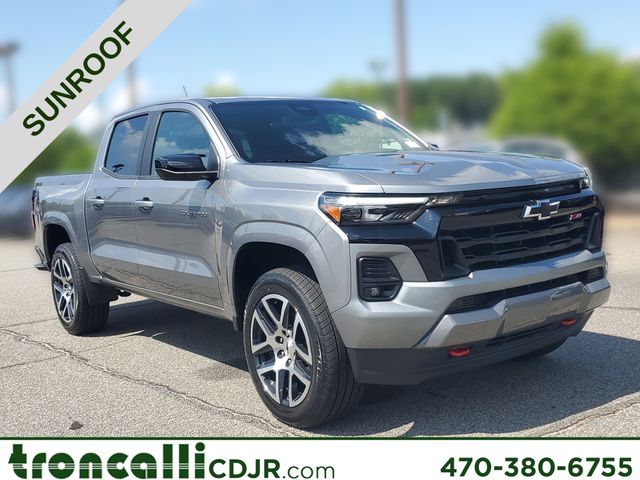 Sterling Gray Metallic 2023 Chevrolet Colorado Pickup Truck Four-Wheel Drive 8-Speed Automatic
