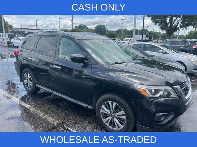 2019 Magnetic Black Pearl Nissan Pathfinder S FWD SUV