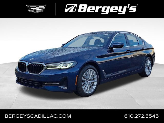 Phytonic Blue Metallic 2022 BMW 5 Series 530i xDrive AWD Sedan All-Wheel Drive 8-Speed Automatic