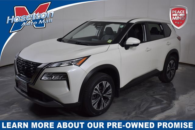 Pearl White Tricoat 2021 Nissan Rogue SUV / Crossover All-Wheel Drive Continuously Variable Transmission