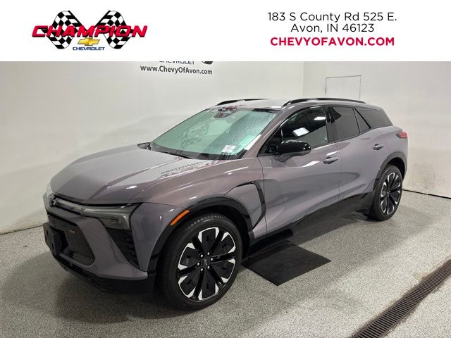 Galaxy Gray Metallic 2024 Chevrolet Blazer EV SUV / Crossover All-Wheel Drive 1-Speed Automatic