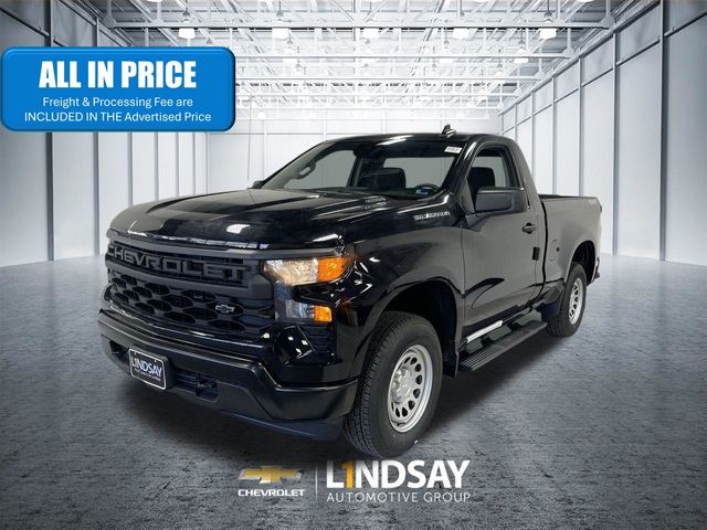 Black 2026 Chevrolet Silverado 1500 Pickup Truck Four-Wheel Drive 8-Speed Automatic