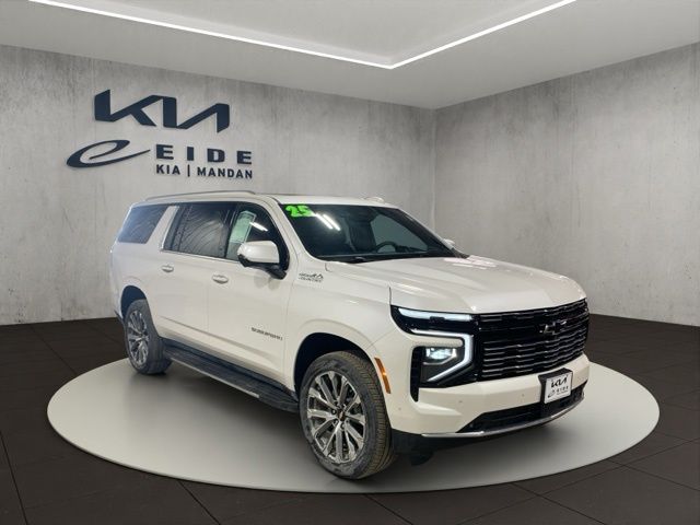 White (Iridescent Pearl Tricoat) 2025 Chevrolet Suburban SUV / Crossover Four-Wheel Drive 