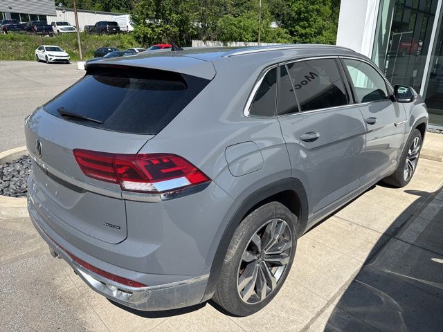 2023 Volkswagen Atlas Cross Sport 3.6L V6 SEL Premium R-Line Gray at Sutliff Volkswagen