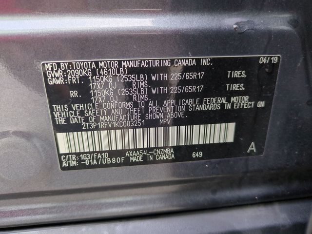 used 2019 Toyota RAV4 car, priced at $22,991